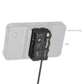 SmallRig 4884 D-Tap - Çift Taraflı NP-F Sahte Pil Güç Kablosu thumbnail 5