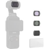 SmallRig 4776 DJI Osmo Pocket 3  için VND2-5 /  ND16/CPL / LPF Filtresi / Ekran Koruyucu Filtre Kiti thumbnail 1