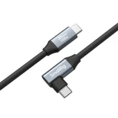 SmallRig 4791 USB-C (Düz) - USB-C (Açılı) Veri Kablosu (60 cm) thumbnail 2