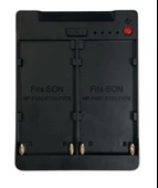 Andoer NPF-VM  NP-F550 / F750 / F970  Piller için  V-Montaj Dönüştürücü Adaptörü thumbnail 1