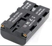 Andoer  D-Tap - NP-F550 / F970 DC5521  Sahte  Pili Sony Atomos Ninja V Monitör thumbnail 2