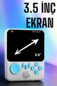 El Atarisi 3.5 inç Ekran Çift Konsol 666 Adet Retro Oyun Gamepad - 5