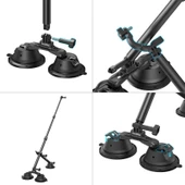 SmallRig 4380 Insta360 X3 X4 X5 Ve Aksiyon Kameralar İçin Vakumlu Araç Montaj Seti - 4