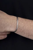 Gümüş Pazarım Gurmet Zincir Erkek Gümüş Bileklik - 3