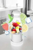 El Blender Bardak Blender Şarjlı Taşınabilir Meyve Sıkcağı Smoothie - 1