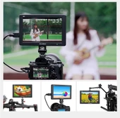 FEELWORLD T7 PLUS 7 İnç 3D LUT Kamera Alan Monitörü 1920x1200 4K HDMI - 7