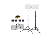 Godox LP600R K2 RGB 2'li Panel LED Işık Kiti (Bataryalı) thumbnail 1