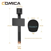 Comica HR-WM Kablosuz Mikrofon İçin El Tipi Adaptör thumbnail 2