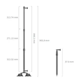SmallRig 4380 Insta360 X3 X4 X5 Ve Aksiyon Kameralar İçin Vakumlu Araç Montaj Seti - 3