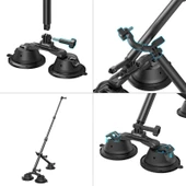SmallRig 4380 Insta360 X3 X4 X5 Ve Aksiyon Kameralar İçin Vakumlu Araç Montaj Seti - 4