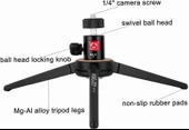 Kingjoy KT-100+BD-0 Masa üstü Tripod thumbnail 3