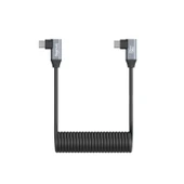 SmallRig 4793 USB-C (Açılı) - USB-C (Açılı) Sarmal Veri Kablosu thumbnail 2