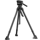 SmallRig 4259  X Potato JET TRIBEX Hidrolik Karbon Fiber Tripod Seti - 1
