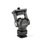 Andoer D8053 Monitör LED Işık Montaj Mini Top Kafası thumbnail 1