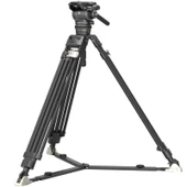 SmallRig AD-120 4463 Ağır Hizmet Tipi Karbon Fiber Tripod Seti - 1