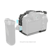 SmallRig 4481 Sony  7R V /  7 IV /  7S III /  1 /  7R IV  için  HawkLock Hızlı Çıkarma Kafesi thumbnail 4