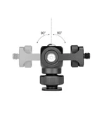 Andoer D8053 Monitör LED Işık Montaj Mini Top Kafası thumbnail 2