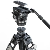 SmallRig AD-120 4463 Ağır Hizmet Tipi Karbon Fiber Tripod Seti - 3
