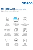 M4 Intelli It, 2 Kullanıcılı, Akıllı Telefonlar Ile Uyumlu Üst Koldan Ölçer Tansiyon Aleti - 4