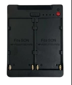 Andoer NPF-VM  NP-F550 / F750 / F970  Piller için  V-Montaj Dönüştürücü Adaptörü thumbnail 1