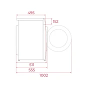 TEKA WMK 40940 WH SOLO ÇAMAŞIR MAKİNESİ - 4