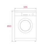TEKA WMK 40940 WH SOLO ÇAMAŞIR MAKİNESİ - 3