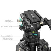 SmallRig 4420 AD-50 Pro Hafif Video Karbon Fiber Tripod Seti - 3