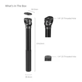 SmallRig 4378 DJI Stabilizer için Uzatma Kolu thumbnail 3