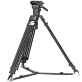 SmallRig AD-120 4463 Ağır Hizmet Tipi Karbon Fiber Tripod Seti - 1