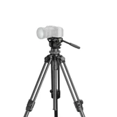 SmallRig 4420 AD-50 Pro Hafif Video Karbon Fiber Tripod Seti - 4
