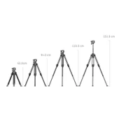 SmallRig 4420 AD-50 Pro Hafif Video Karbon Fiber Tripod Seti - 5