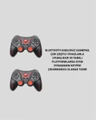 Android Uyumlu Gamepad X3 Game Stick Oyun Kolu Bluetooth Bağlantılı - 3