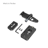 SmallRig 4696 NP-F Pil Adaptörü Montaj Plakası Kiti Aynasız Kameralar için - 3