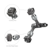 SmallRig 4490 HawkLock H21 Hızlı Çıkarma Rozet Sihirli Kol (7'') thumbnail 3