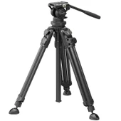 SmallRig 4420 AD-50 Pro Hafif Video Karbon Fiber Tripod Seti - 1