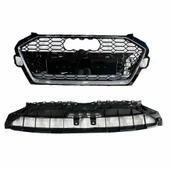 AUTOGP Audi a4 rs4 ön panjur ızgara krom siyah 2019 / 2023 - 1