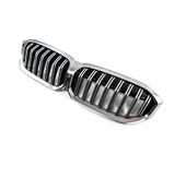 AUTOGP Bmw g20 lci ön panjur ızgara böbrek krom çift tırnak 2023+ - 2