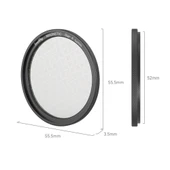 SmallRig 4218 MagEase Manyetik Yıldız-Çapraz Filtre (8 Nokta) 52mm thumbnail 2