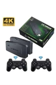 Game Stick El Atarisi 2.4g Kablosuz Çift Kol Oyunlar 4k Game Stick 3500 Oyunlu Atari Uyumlu - 1