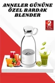 Anneler Gününe Özel Hediye Bardak Blender Paslanmaz Çelik Bıçaklı - 2