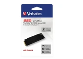VERBATIM 49368 - 2TB VI7000G M.2 NVME PCIE GEN 4 SSD (Okuma 7400MB/sn. - Yazma 6700MB/sn.) thumbnail 4