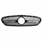 AUTOGP Mercedes glc w254 diamond ön panjur ızgara siyah çıta 2023+ - 1