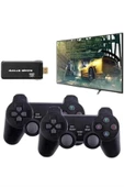 Game Stick El Atarisi 2.4g Kablosuz Çift Kol Oyunlar 4k Game Stick 3500 Oyunlu Atari Uyumlu - 5