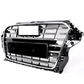 AUTOGP Audi a3 s3 ön panjur ızgara krom siyah 2013 / 2016 - 1