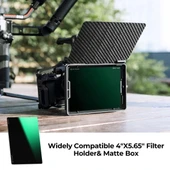 K&F NANO-X ND64 (6 Stop)  4x5.65 Filtre Tilta SmallRig ve Diğer Matbox ile Uyumlu  HD Optik Cam thumbnail 5