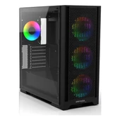Inca Empousa EMG-17XB USB 3.2 ARGB eATX Mid Tower Siyah Kasa thumbnail 1
