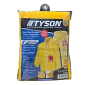 TYSON PREMIUM TAKIM YAĞMURLUK Sarı XXL 10 ADET - 1