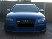 AUTOGP Audi A4 RS4 ön tampon ve panjur seti b8 2008 / 2012 thumbnail 3