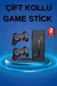 Retro Oyunlar 4k Game Stick 2.4g Kablosuz Çift Kol 3500 Oyun Atari - 2