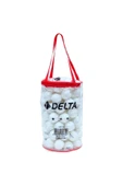 Delta 100 adet Masa Tenisi Topu (Pinpon Topu) - Fermuarlı Çantalı - 1